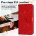 Buy SRISHP PU Leather Flip Wallet Case for Oppo Reno 8t 5G & Oppo A1 Pro - Red Magnetic Folding Cover & Protective Case - Buy Online on GoSupps.com