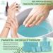 Kosmetex Wellness Aloe Vera Paraffin Bath - Relaxing Hand & Foot Treatment | 10x 500ml Paraffin Wax for Warmers - Buy Online on GoSupps.com
