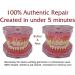 SmileFix Color Matching Deluxe Dental Repair Kit - Fill Gaps and Replace Broken Teeth at Home - Buy Online on GoSupps.com