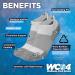 OrthoSleeve WC4 Wellness Care Socks - Comfortable Compression for Better Health - Buy Online on GoSupps.com