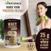 miNATURALS Whey Pure Isolate High Protein Drink Mix Powder For Shakes - 432g (Iced Cappuccino) with Inulin Fibre - Buy Online on GoSupps.com