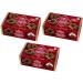 Lambertz Chocolate Gingerbread Dark 3 x 500 gr. Hearts Stars Pretzels Chocolate 500 g (pack of 3)