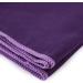 Yoga Sport Non Slip Suede Exercise Towels 2 Pack - Purple - 15 x 24 - Buy Online on GoSupps.com