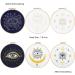 Anidaroel Evil Eye Embroidery Starter Kit - 3 Sets | Beginner Cross Stitch Kit for Adults with Embroidery Cloth, Hoops, Threads, and Needles - Buy Online on GoSupps.com