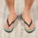 Mnsruu Tropical Cactus Blossom Flip Flops XXL Comfortable Footwear for Home Hotel Spa & Travel - Unisex for Men & Women - Buy Online on GoSupps.com