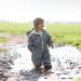 Hippychick Waterproof Fleeced Lined All In One Rainsuit 18-24 Months Grey | Kids Outdoor Snowsuit - Buy Online on GoSupps.com