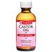 De La Cruz Castor Oil - 100% Pure Expeller Pressed Castor Oil for Nourishing Skin  Hair  Eyelashes  and Eyebrows - Natural Laxative USP Grade  2 FL Oz 2 Fl Oz (Pack of 1)