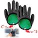 XNNMZHAO waterproof fishing gloves 2 pieces of predatory fish stab -resistant bite -proof waterproof gloves with anti -cut magnetic lock for safe handling of pike catfish