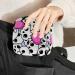 Skull Heart Pattern Sanitary Napkin Storage Bag - Portable Period Kit Pouch - Buy Online on GoSupps.com