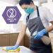 Med PRIDE NitriPride Nitrile-Vinyl Blend Exam Gloves Medium 100 - Powder Free Latex Free & Rubber Free - Buy Online on GoSupps.com