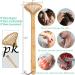 Large Curved Bamboo Back Scratcher - Instant Itch Relief, Curved Handle, Air Cushion - Back Massager for Men Women - Buy Online on GoSupps.com