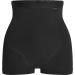 Corsinel support linen low women's boxer shorts for stoma & hernia Damen underpants with maximum support Suitable for umbilical scar and inguinal hernia |Reliable protection & stop XS black black XS