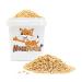 Pine nuts 3.5kg - whole pine nuts peeled - Untreated & natural - unrozed & unset salt - 100% naturally without genetic engineering vegan - ideal as topping or baking - nut fox (3.5kg) slightly nutty 3.5 containers