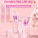 Shimmery Temperature Changing Lip Oil | Hydrating Plumping Lip Glow | Luxurious Non-Sticky Shine - Buy Online on GoSupps.com