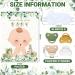 Sinmoe Pin the Pacifier Game - Baby Party Decorations | 24 Stickers & Poster Set for Girl's Birthday | Fun Sage Green Theme - Buy Online on GoSupps.com