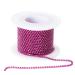 KAOYOO 10 Yards 2mm/0.08 Crystal Rhinestone Close Chain Trim Sew on Trim for Sewing Crafts DIY Decoration Jewelry Wedding Fuchsia 2mm/0.08