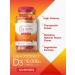 Carlyle Vitamin D3 Gummies 10000 IU 180 Count - Vegetarian Non-GMO | Gluten Free Peach Flavored Supplement - Buy Online on GoSupps.com