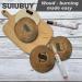 SUIUBUY 2 PCS Chemical Wood Burning Pen Marker  Wood Scorch Pen - Heat Sensitive Marker for Wood and Crafts - Equipped with Oblique Tip and Bullet Tip for Easy Use - New Formula - Buy Online on GoSupps.com