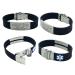 Sport Medical Alert Bracelet for Men and Women Free Personalized Engraving. Includes an Emergency Medical Card and Tyvek Sleeve to Carry Your Emergency Medical Information Black