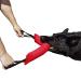 Dingo gear cotton nylon bite sausage for dog training igp ipo obiedence protection dog dog sport 45 x 8 cm 2 handles red S00068 2 handles red 45 x 8 cm