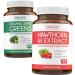 Super Greens & Hawthorn Extract (3-Month Supply) Super Berry Blend Bundle of Organic Super Greends Powder - Complete Superfood & Hawthorn Berry 4:1 Extract - High Strength Extract (180 Capsules)