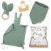 R uberella Baby Gift Set for Boys & Girls - Includes Gift Card Comforter Teething Ring & Mint Bib - Perfect Newborn Present - Buy Online on GoSupps.com