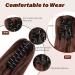 Dcbaboo Ponytail Extension Curly 18inch Claw Clip in Ponytail Hair Extensions Long Wavy Synthetic Pony tails Natural Wave One Piece Hairpiece Fake Ponytail for Women Dark Auburn 18 inch 140g Dark Auburn - Buy Online on GoSupps.com