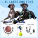 Sharlovy XL Kachenzeiten for Aggressive Horses - Durable 14-Piece Indestructible Dog Toys for Powerful Chewers | Robust Puppy Teeth Training - Buy Online on GoSupps.com