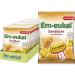 Em-eukal cough drops sea buckthorn sugar-free & lactose-free lozenges with vitamin C without sugar 20x75g 20 x 75g