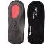 PRO 11 WELLBEING 1 Pair of Ultra Slim Fitting 3/4 Orthotic Insoles with Poron Heel Cushion Plantar Fasciiits Releif (L 9/10.5 UK Black) L 9/10.5 UK Black - Buy Online on GoSupps.com