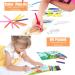 KINSPORY Art Supplies 228 Pack with Double-Side Trifold Easel - Creative Drawing and Coloring Kit for Beginners and Kids - Pink 228PC - Buy Online on GoSupps.com