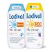 Bundle from Ladival Kinder Aprs Lotion - Perfume -free after sun lotion for children's skin 200ml + Ladival children sun milk LSF 50+ - Perfume -free sun protection lotion for children 200ml