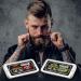 Extreme Hold Mustache Wax 2 Pack for Men - Citrus & Sandalwood Scents - 0.5oz x 2 - Buy Online on GoSupps.com