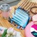Cute Dogs Beach Napkin Storage Bag | Portable Menstrual Cup | Zipper Bags for Teens & Women - Shop Now! - Buy Online on GoSupps.com