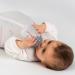 MiaMia 3x Baby Bottles with Anti-Colic Teat Size S - 140 ml Transparent Grey Silicone Teats - Safe & Durable PP Bottles for Happy Feeding - Buy Online on GoSupps.com