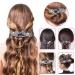 Crystal Rhinestone Hair Barrettes 6 Pcs Set - Vintage Spring French Clips for Women & Girls - Hair Styling Accessories - Buy Online on GoSupps.com
