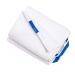 Havly | Set of 2 Thick Luxury Hand Towels  Super Soft Hotel & Spa Quality | Washcloth | 100% Turkish Cotton | 16  X 18  | Quick Dry Wunderweave Technology | Signature Color Loop | (Zissou Blue)