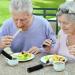 Amfrar 4-Piece Cutlery Set for Parkinson's - Easy Grip Utensils for Seniors & Arthritis | Adaptive Thick Grip Fork & Teaspoons (Black) - Buy Online on GoSupps.com