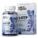 Wild & Organic 5-HTP Gummies - 5-HTP Supplement Formula for Stress Relief, Sleep & Mood Support Supplement - 5-htp Gummy Melatonin and Serotonin Booster - 5-htp 200mg 60 Chews, Blueberry Flavor