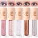 5PCS Liquid Glitter Eyeshadow Set  Shimmer Metallic Eye Shadow Korean Makeup Loose Glitter Glue for Eye Crystals  High Pigmented  Long Lasting  Quick Drying