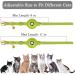 Oopsdoggy Leather Airtag Cat Collar with Bells - Tearable & Light GPS Pet Collar for Cats & Small Dogs in Lime Green - Buy Online on GoSupps.com