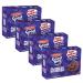 BRITANNIA Good Day Chunkies 7.90oz (224g) - Soft Baked Double Chocochips Cookies - Healthy Delicious & Crispy - Halal and Suitable for Vegetarians (Pack of 4)