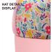 Girls Pony Hat - Distressed High Ponytail Messy Bun Baseball Cap for Kids (4-10 years) - Pink Floral Sun Protection Trucker Hat - Buy Online on GoSupps.com