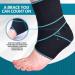 ELEVON Adjustable Ankle Support Brace with Foot Strap - Breathable & Prevents Sprains - Men and Women Achilles Tendon Support - Relieves Plantar Fasciitis - Reduce Pain - Buy Online on GoSupps.com