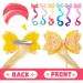 6 Colors Unicorn Wig Hair Clips Bows for Girls - Glitter Style Hair Extensions for Kids Princess Costume Dress Up - Buy Online on GoSupps.com