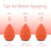 Prodxy Orange Makeup Blender Sponge | Latex-Free Streak-Free Application for Liquid Powder & Creams | Vegan & Cruelty-Free | International Shipping Available - Buy Online on GoSupps.com