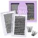 Lash Clusters 208 PCS Cluster Lashes Individual Lashes B01+B10 Eyelash Extensions 8-16mm DIY Lash Extensions D Curl Volume Wispy Soft Comfortable Band False Lashes (D-8-16MIX B01+B10) Lash Kit B01+B10 1 count (Pack of 1)