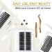 D Curl 12mm 72 Cluster Lashes - DIY Volume Eyelash Extensions - Soft Wispy Individual Lashes - B30 D-12mm - Buy Online on GoSupps.com