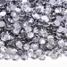25000pcs 4mm Clear Flatback Rhinestones - Silver Backing Resin, Non Hotfix for Crafts, Clothes, Makeup, Nail Art - Wholesale Bulk Quantity - Buy Online on GoSupps.com