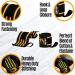 GASP Men's Hardcore Wrist Wraps - Durable Black Fitness Support for Weightlifting & Gym Workouts - Buy Online on GoSupps.com